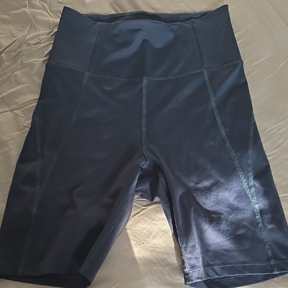 Girlfriend Collective Yoga Shorts / Navy